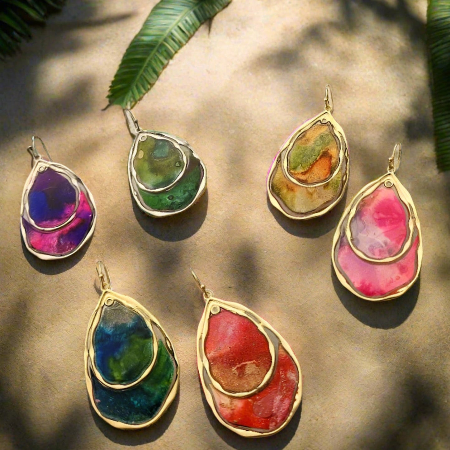 FLIP SIDE - Dangle Earrings - REVERSIBLE - LIMITED RELEASE