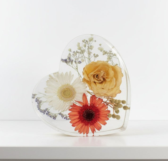 EVER AFTER BLOOMS BOTANICAL HEART - CUSTOM DESIGN - YOUR OWN FLOWERS