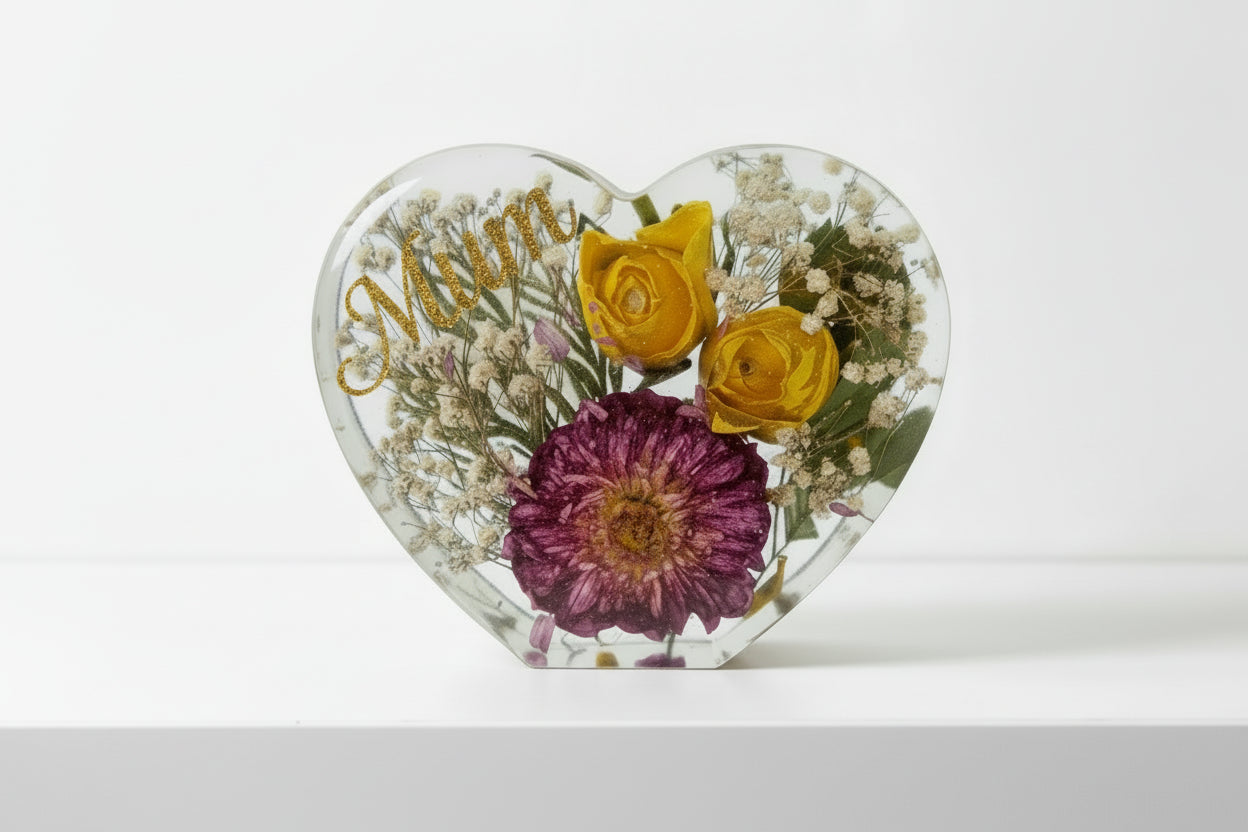EVER AFTER BLOOMS - BOTANICAL HEART - CUSTOM ORDER - Your Flowers