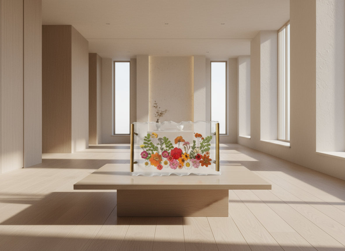 ENGLISH COUNTRY GARDEN Botanical Tray 30cm x 19cm