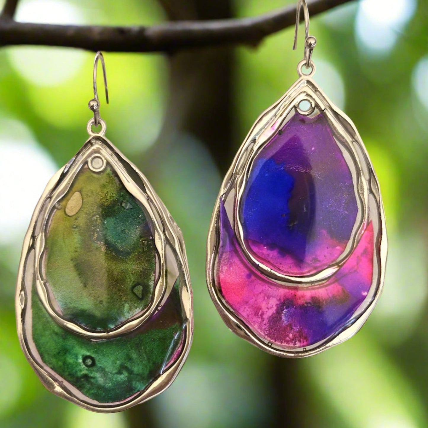 FLIP SIDE - Dangle Earrings - REVERSIBLE - LIMITED RELEASE