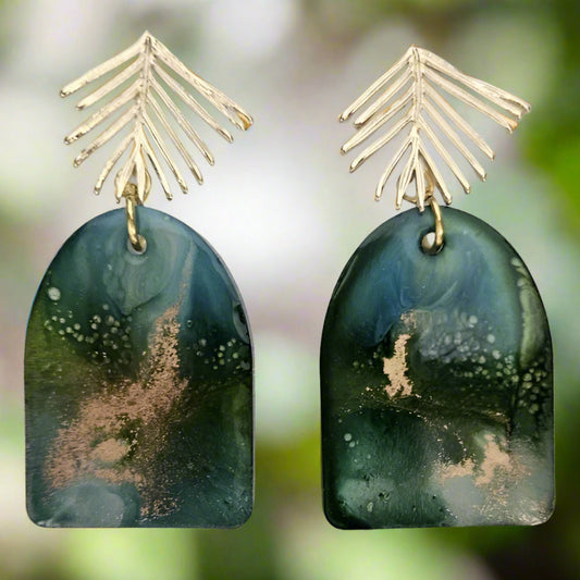 Arch Shaped Earrings - ISLAND NIGHTS