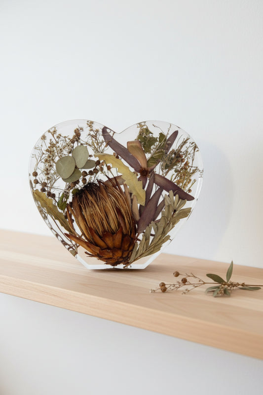 EVER AFTER BLOOMS- Large Heart - Your Flowers