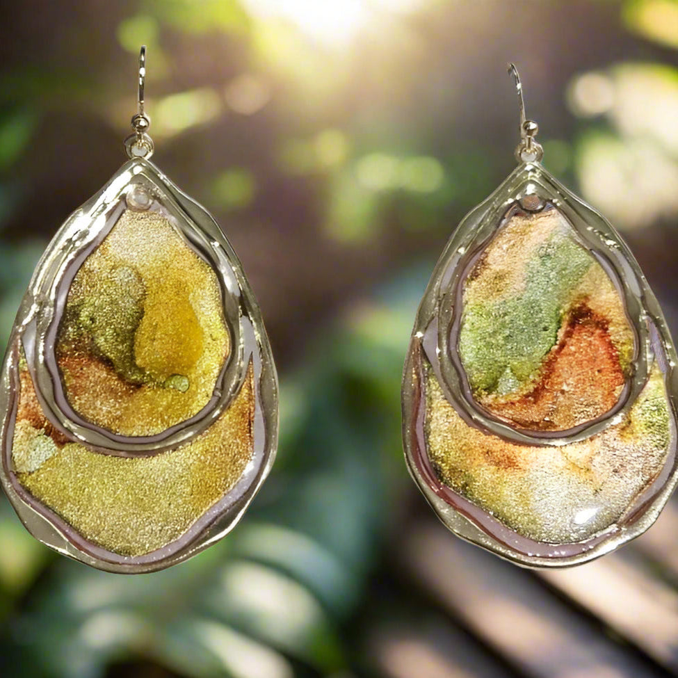 FLIP SIDE - Dangle Earrings - REVERSIBLE - LIMITED RELEASE