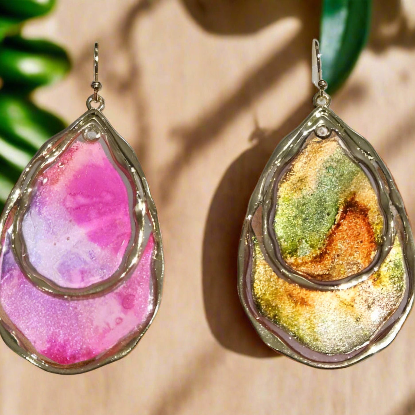 FLIP SIDE - Dangle Earrings - REVERSIBLE - LIMITED RELEASE