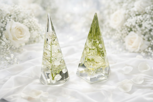 EVER AFTER BLOOMS - RING HOLDER - Large Geometric or Cone - CUSTOM MADE