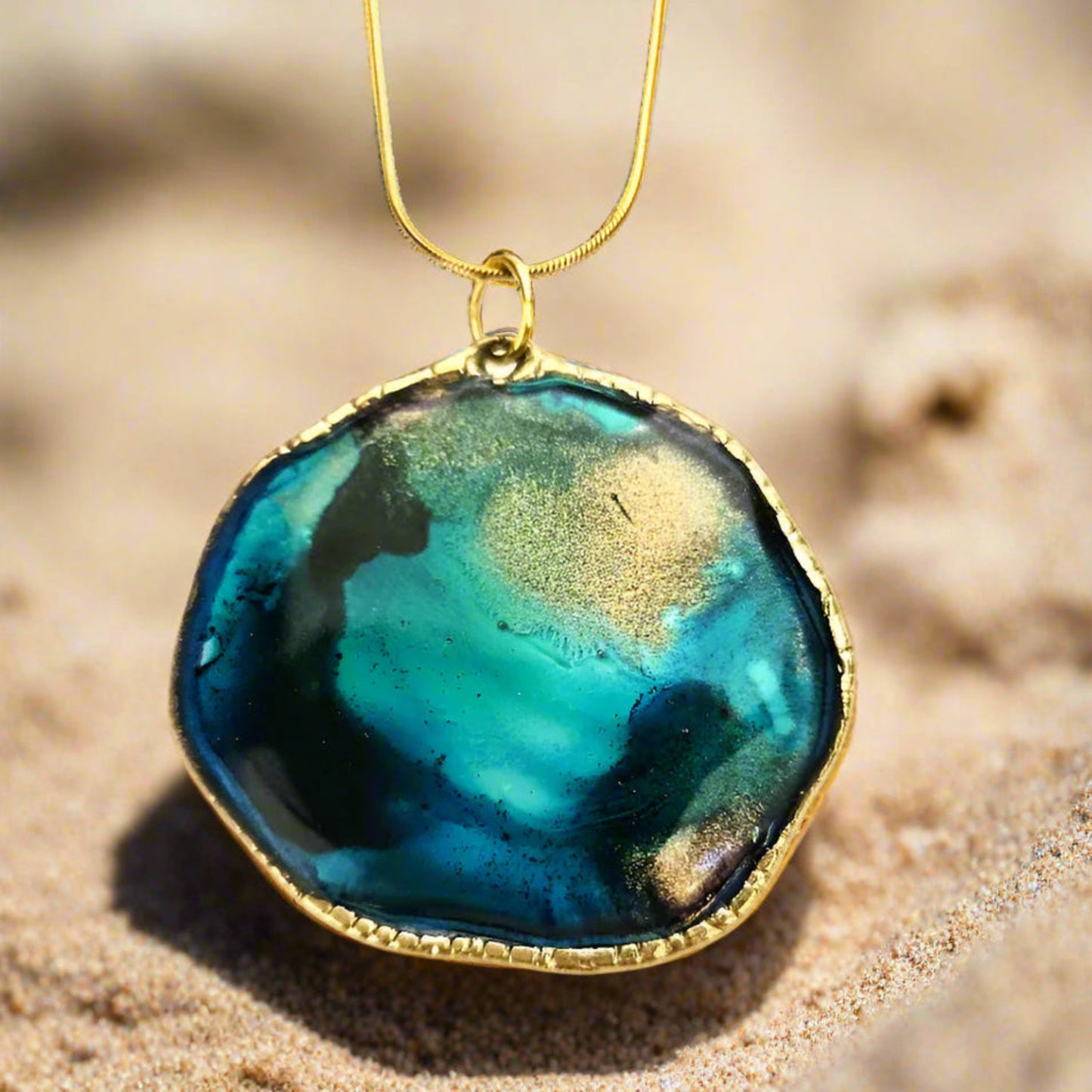 Organic Shape Pendant 