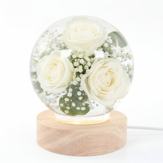 EVER AFTER BLOOMS - BRIDAL ORB 100mm
