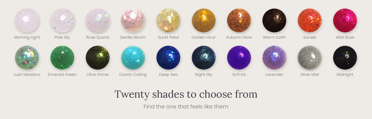 Forever Yours resin colour collection